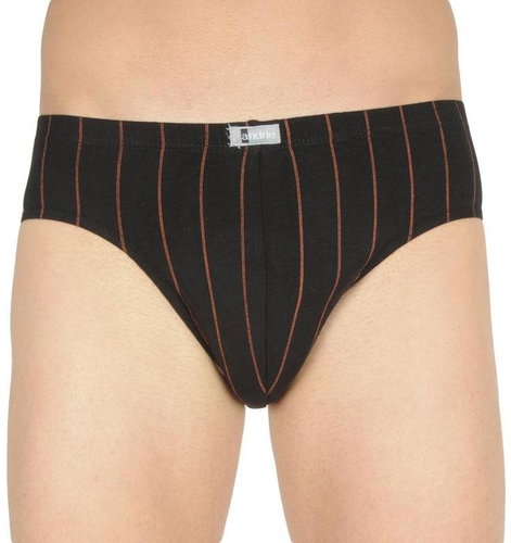 Andrie PS 3503 A - black, red stripes size L - Briefs - Main image