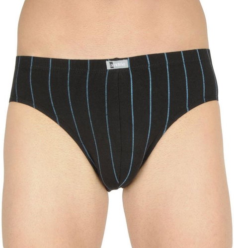 Andrie PS 3503 C - black, blue stripes size M - Briefs - Main image