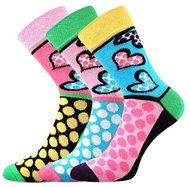 BOMA Ivana 55 (polka dots and hearts) multicolour size 39 - 42 - Socks