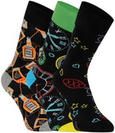 Lonka Depate mix i - (black underlay) - Socks