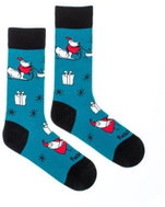 Fusakle --1061 - blue size 39 - 42 - Socks