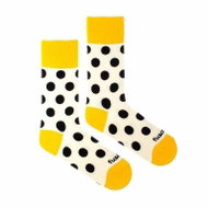 Fusakle --1087 - black polka dots size 43 - 46 - Socks