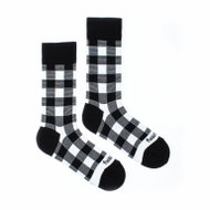 Fusakle --0937 - black / white size 43 - 46 - Socks