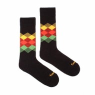 Fusakle --0809 - black size 39 - 42 - Socks