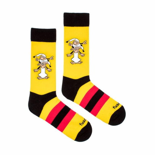 Fusakle --0857 - yellow size 39 - 42 - Socks - Main image