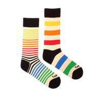 Fusakle --0802 - colour stripe size 39 - 42 - Socks