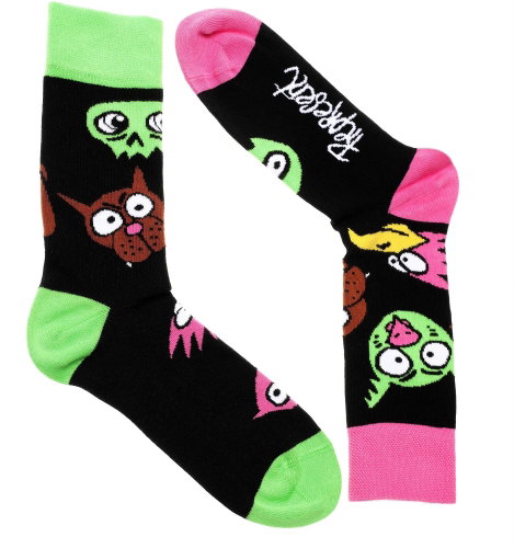 Represent R0A-SOC-0606 black size 39 - 42 - Socks - Main image