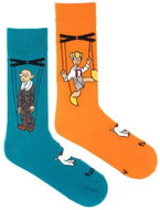 Fusakle --1105 orange / blue size 43 - 46 - Socks