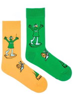 Fusakle --0990 orange / green size 39 - 42 - Socks