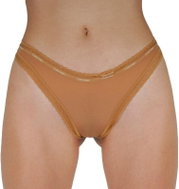 Calvin Klein QD3763E-BO8 - brown - Thong