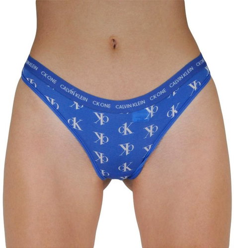 Calvin Klein QD3790E-J8W - blue - Thong - Main image