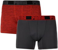 Puma 2Pack 671018001 029 - grey/red - Boxer Briefs