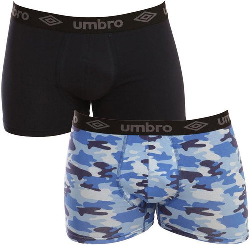Umbro 2Pack UMUM0345 A - blue/camo sizing M - Boxer Briefs - Main image