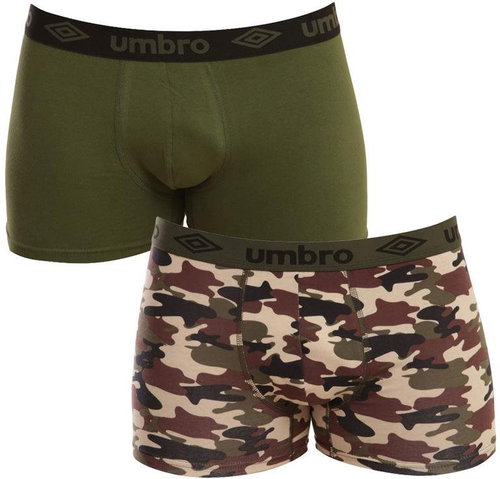 Umbro 2Pack UMUM0345 B - green/camo sizing. XXL - Boxer Briefs - Main image