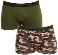 Umbro 2Pack UMUM0345 B - green/camo sizing. L - Boxer Briefs