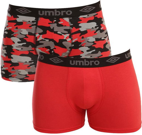 Umbro 2Pack UMUM0345 D - red/camo sizing L - Boxer Briefs - Main image