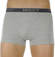 Molvy MP-969-BEU - light grey sizing. M - Boxer Briefs