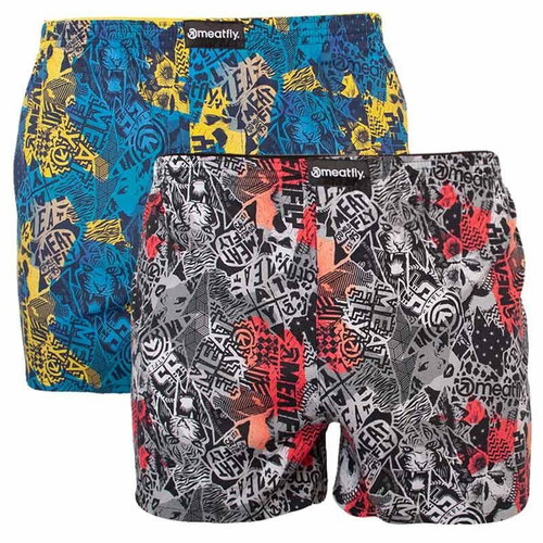 Meatfly 2Pack Agostino - Mosh, gift pack vel. M - Boxer Shorts - Main image