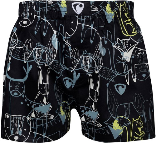 Represent R1M-BOX-0690 black sizing. L - Boxer Shorts - Main image