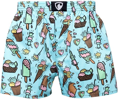 Represent R1M-BOX-0693 blue sizing. M - Boxer Shorts - Main image