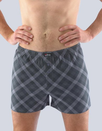 Gino 75166 - grey sizing. L - Boxer Shorts - Main image