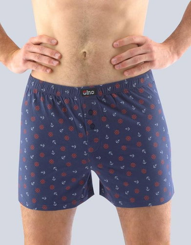 Gino 75173 - dark blue sizing. L - Boxer Shorts - Main image