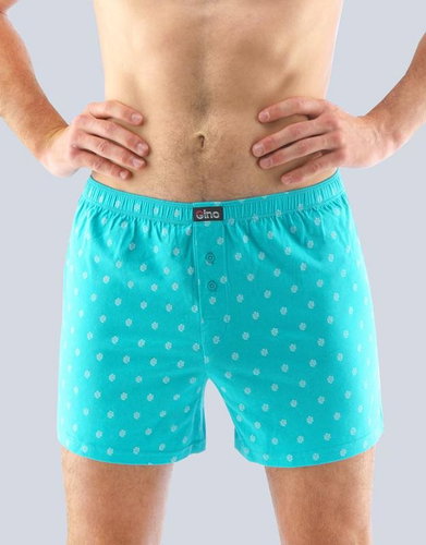 Gino 75168 - turquoise sizing. L - Boxer Shorts - Main image