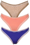 Calvin Klein 3Pack QD3802E-W4V brown size. M - Thong