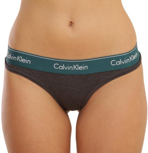 Calvin Klein F3786-VIJ grey sizing. M - Thong - Main image