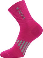 VoXX Ponožky merino vysoké růžové (Powrix) M - Socks