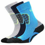 VoXX 3PACK dětské ponožky vícebarevné (solaxik-mix-A) 35/38 - Socks