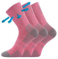 VoXX 3PACK children's merino socks pink (Optimalik) 16/19 - Socks