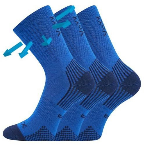 VoXX 3PACK dětské ponožky merino modré (Optimalik) 16/19 - Socks - Main image