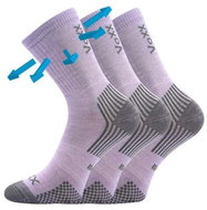 VoXX 3PACK children's merino socks purple (Optimalik) 20/24 - Socks