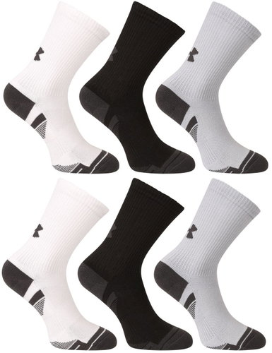 Under Armour 6PACK Socks Multicolour (1386242 011) XL - Socks - Main image
