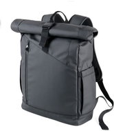 TROIKA Black Roll Top 17,5 l - Sports Backpack