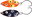 Black / Orange Clown
