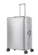 Travelite Next 4W L Silver - Cestovný kufor