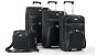 Travelite Orlando S, M, L Black + Boarding Bag - Case Set
