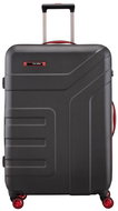 Travelite Vector 4W L Black - Suitcase