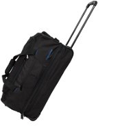Travelite Basics Wheeled duffle S Black/blue - Cestovná taška