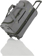 Travelite Basics Wheeled duffle S Grey/green - Cestovná taška