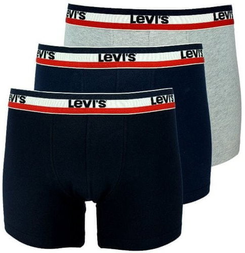 Levis 3Pack 100002870 004  - vícebarevná vel. XL - Boxerky - Hlavní obrázek