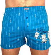 Andrie PS 5250 B - light blue sizing L - Boxer Shorts