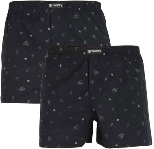 Meatfly 2Pack Agostino - Black Sanchez vel. L - Boxer Shorts - Main image