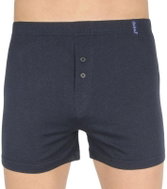 Molvy MP-1043-BBU - blue sizing. L - Boxer Shorts