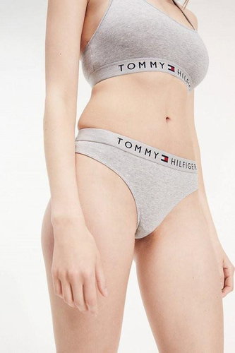 Tommy Hilfiger UW0UW01555 004 - grey size. M - Thong - Main image