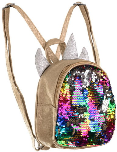 KIK Children's sequin backpack Unicorn colour - Children's Backpack - Main image