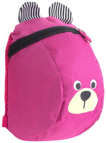 KIK Baby backpack teddy bear - pink - Children's Backpack - Main image