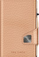 Tru Virtu Click & Slide Leather Pebble Nude - Wallet